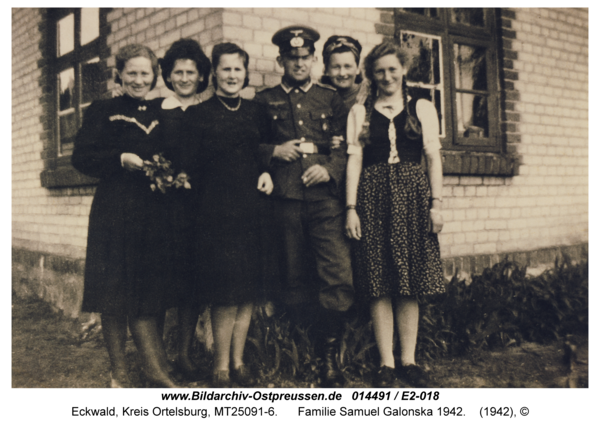 Eckwald, Familie Samuel Galonska 1942