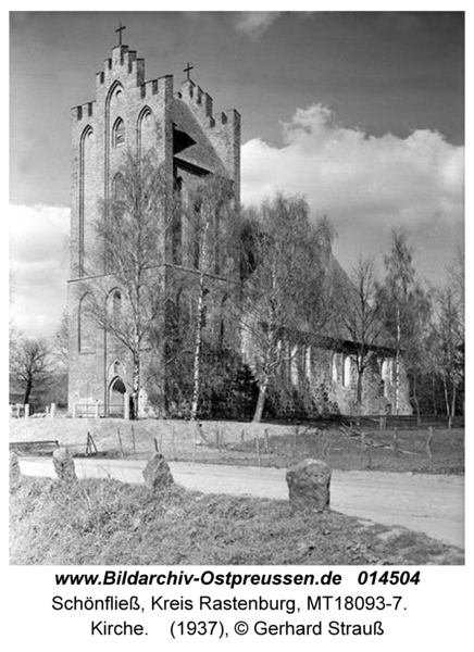 Schönfließ, Kirche