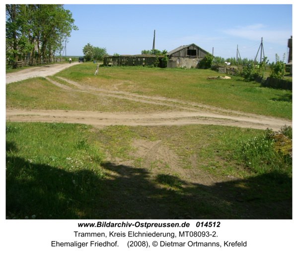 Trammen, Ehemaliger Friedhof