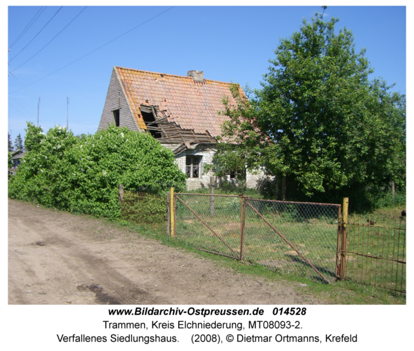 Trammen, Verfallenes Siedlungshaus