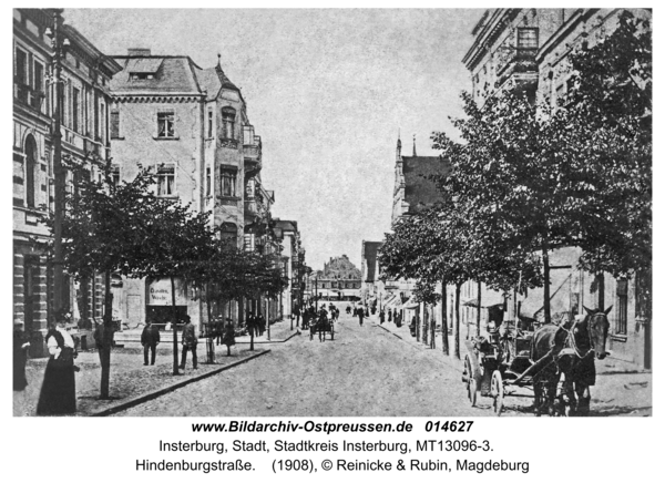 Insterburg, Hindenburgstraße