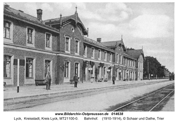 Lyck, Bahnhof