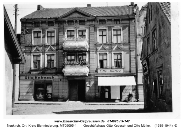 Neukirch, Geschäftshaus Otto Kebesch und Otto Müller