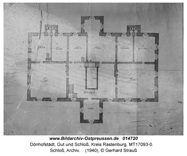 Dönhofstädt, Schloß, Archiv