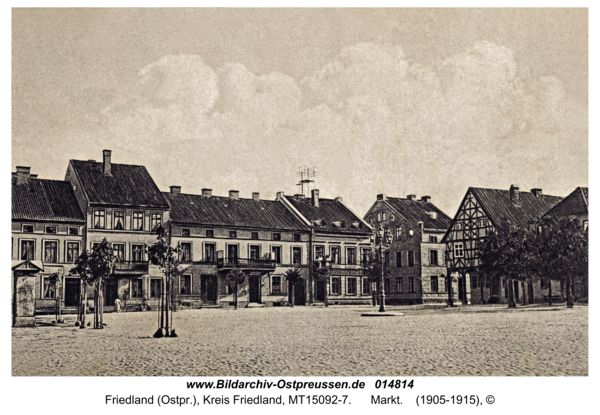 Friedland, Markt