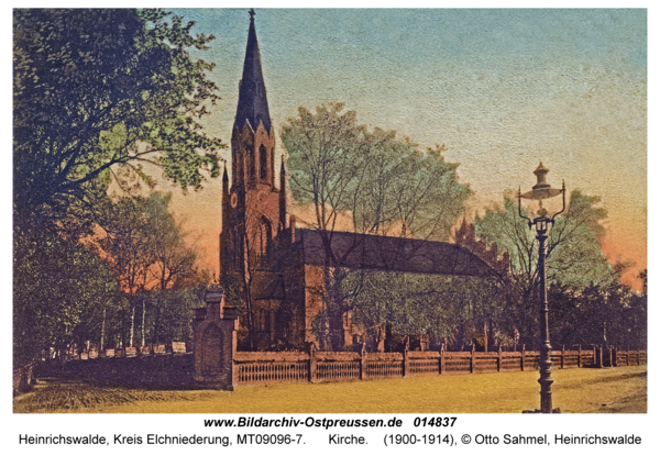 Heinrichswalde Kr. Elchniederung, Kirche