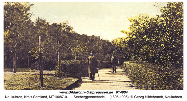 Neukuhren, Seebergpromenade