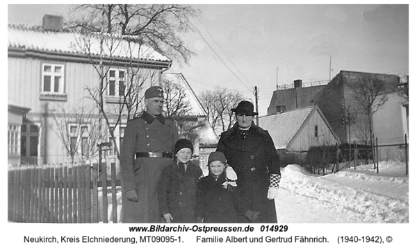 Neukirch, Familie Albert und Gertrud Fähnrich