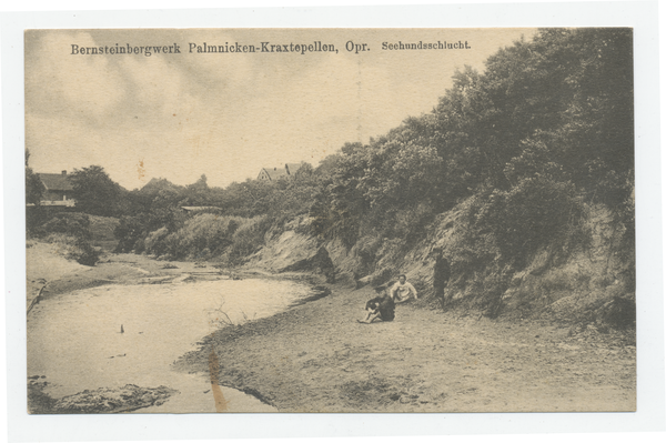 Palmnicken, Bernsteinbergwerk und Seehundschlucht