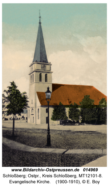 Schloßberg Kr. Schloßberg, Evangelische Kirche