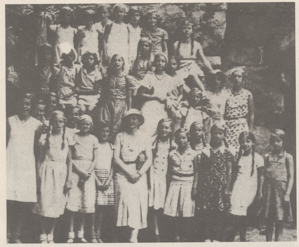 Memel, Auguste-Viktoria-Schule, Klassenaufnahme