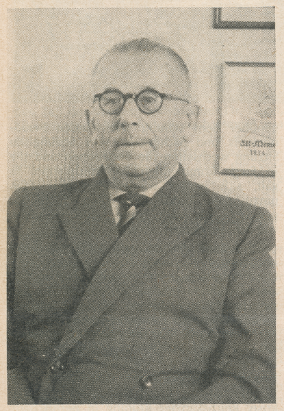 Memel (Klaipėda), Rektor a. D. Max Szameitat