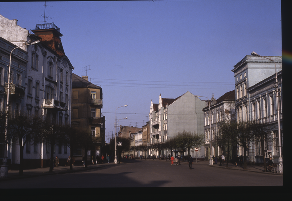 Tilsit (Советск), Blick in die Hohe Straße vom Hohen Tor aus
