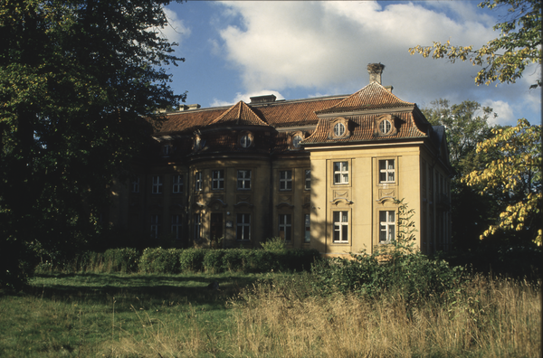 Bledau (Сосновка), Ehem. Schloss der Familie Tortilowicz von Batocki-Friebe, Gartenseite