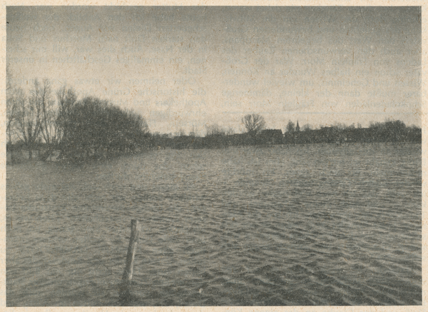 Heydekrug, Überschwemmung der Sziesze