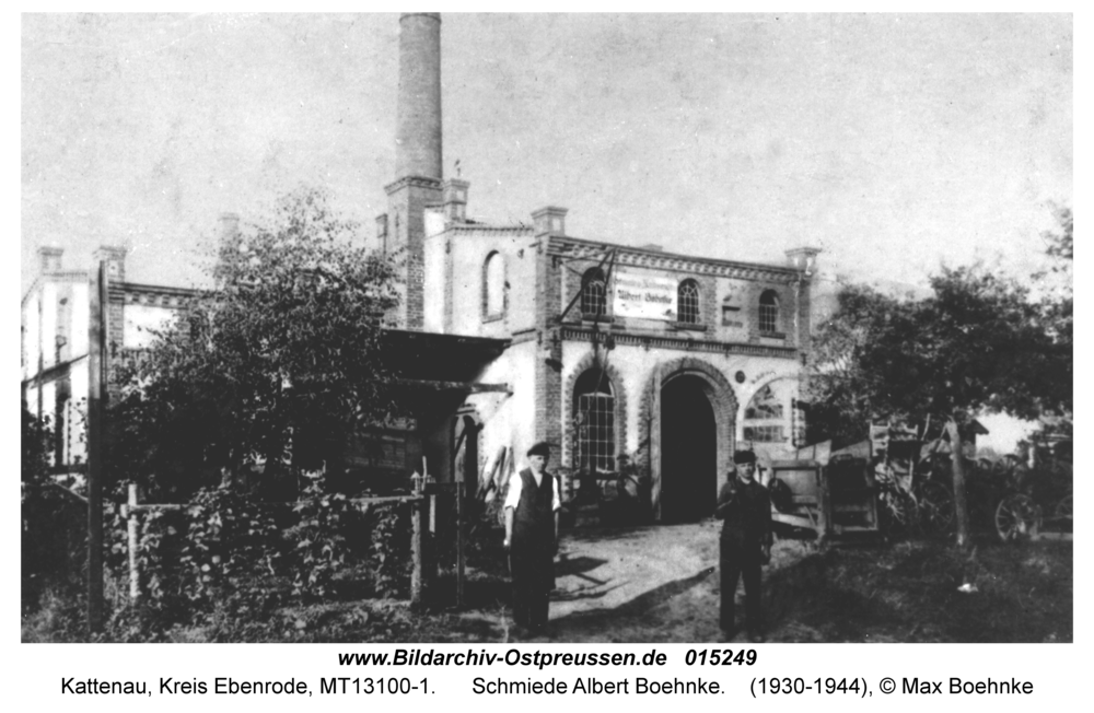 Kattenau, Schmiede Albert Boehnke