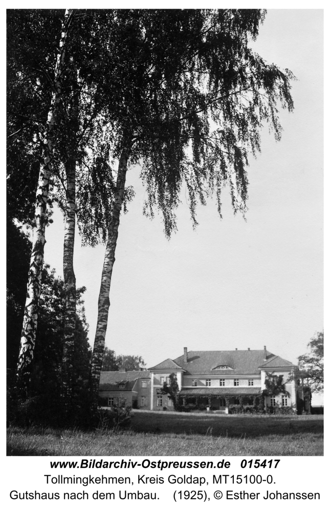 Tollmingen, Gutshaus nach dem Umbau