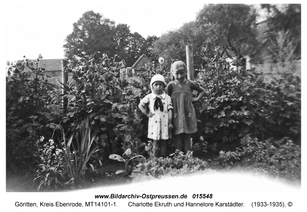 Göritten, Charlotte Ekruth und Hannelore Karstädter