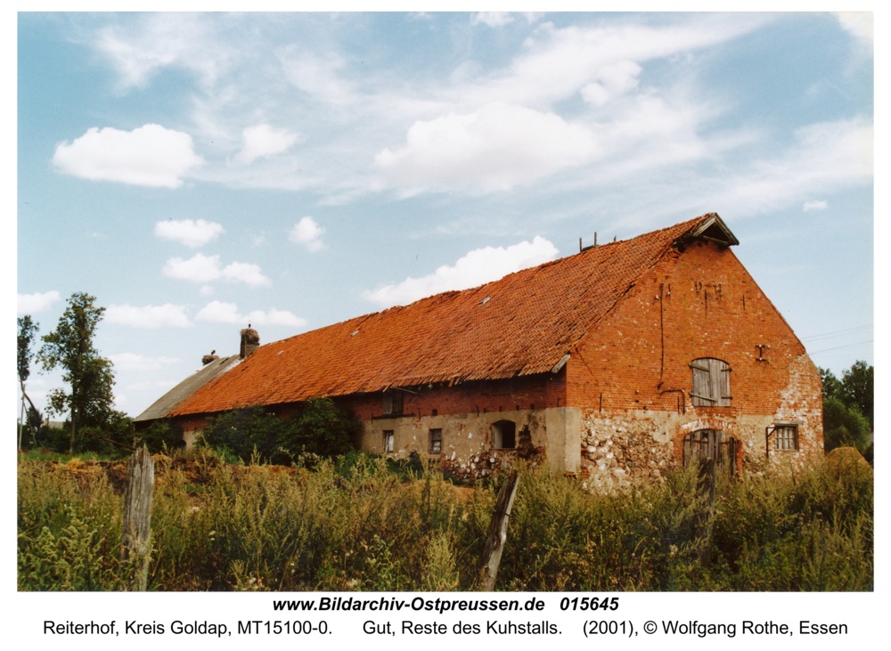 Reiterhof, Gut, Reste des Kuhstalls