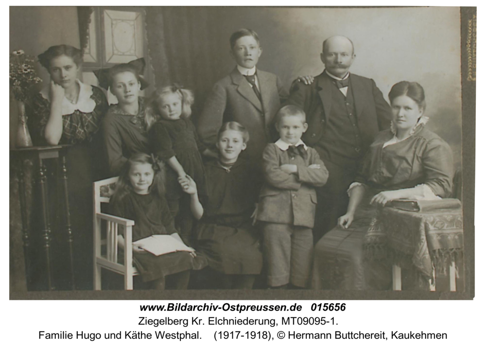 Ziegelberg, Familie Hugo und Käthe Westphal