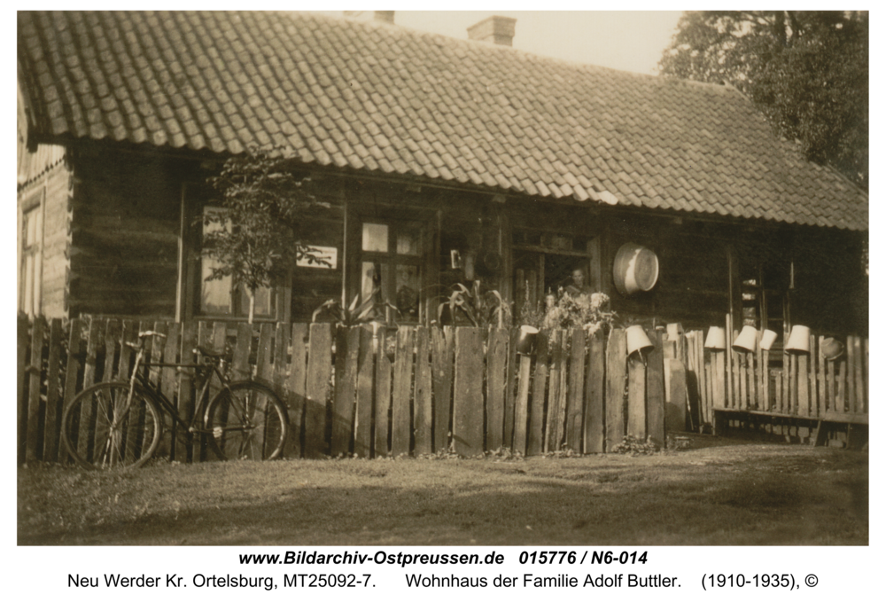 Neu Werder, Wohnhaus der Familie Adolf Buttler