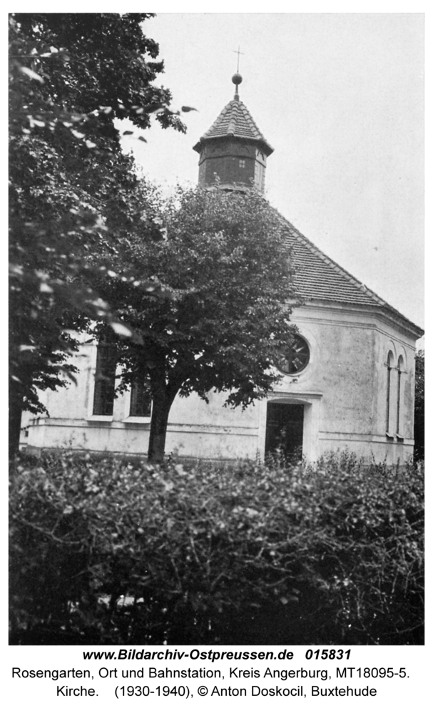 Rosengarten Kr. Angerburg, Kirche