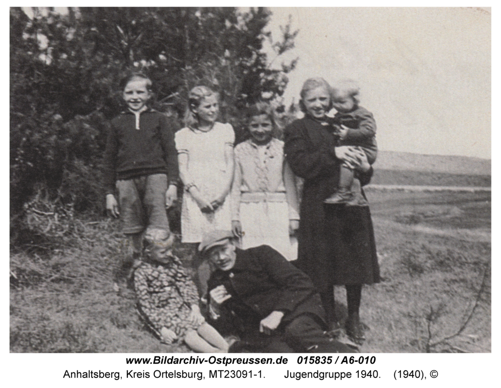 Anhaltsberg, Jugendgruppe 1940