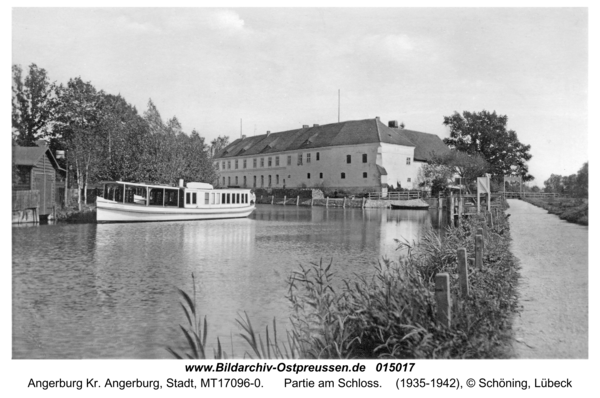 Angerburg, Partie am Schloss