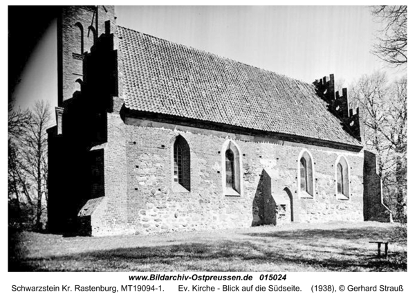 Schwarzstein, Ev. Kirche - Blick auf die Südseite