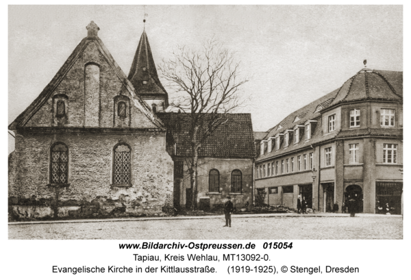 Tapiau, Evangelische Kirche in der Kittlausstraße