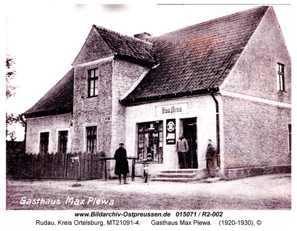 Rudau, Gasthaus Max Plewa