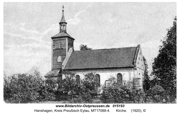 Hanshagen, Kirche
