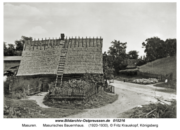 Masuren, Masurisches Bauernhaus