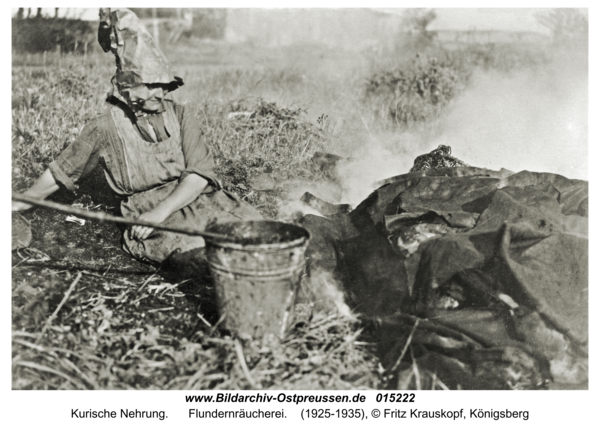 Kurische Nehrung, Flundernräucherei