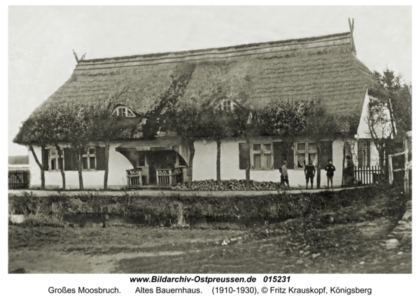 Großes Moosbruch, Altes Bauernhaus