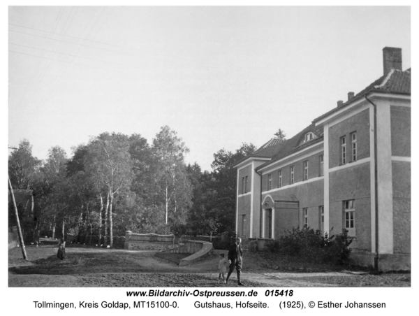 Tollmingen, Gutshaus, Hofseite