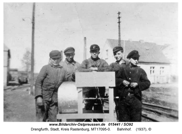 Drengfurt, Kleinbahnhof