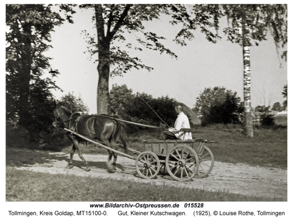 Tollmingen, Gut, Kleiner Kutschwagen