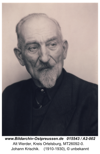 Alt Werder, Johann Krischik