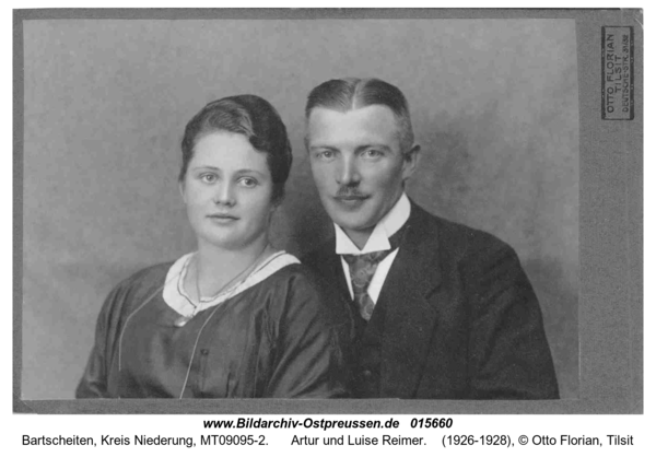 Bartscheiten, Artur und Luise Reimer