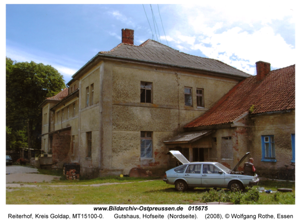 Reiterhof, Gutshaus, Hofseite (Nordseite)