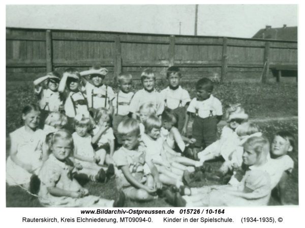 Rauterskirch, Kinder in der Spielschule