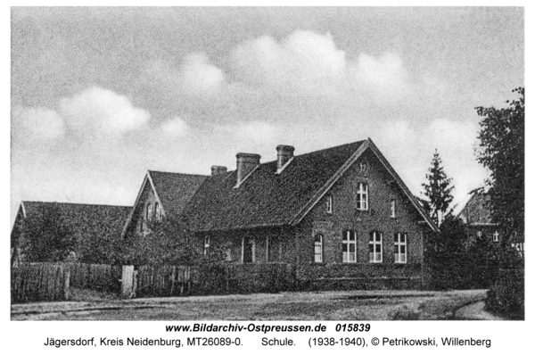 Jägersdorf Kr. Neidenburg, Schule