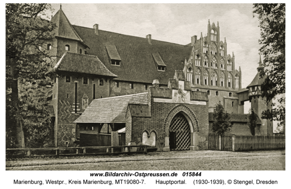 Marienburg, Hauptportal