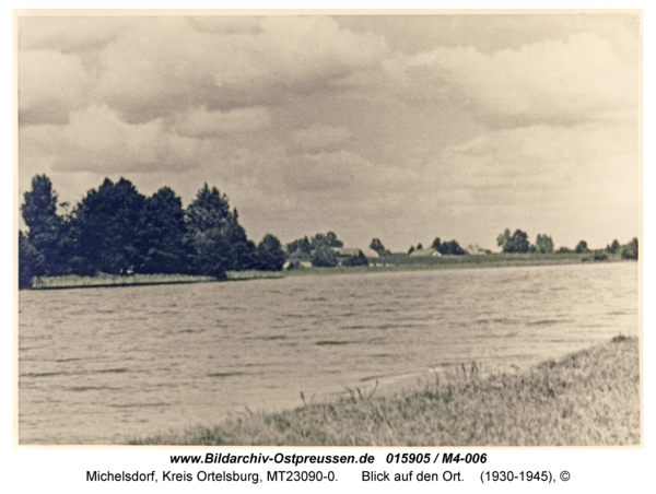 Michelsdorf, Blick auf den Ort