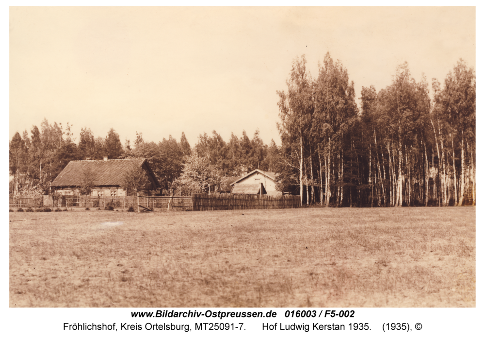 Fröhlichshof, Hof Ludwig Kerstan 1935