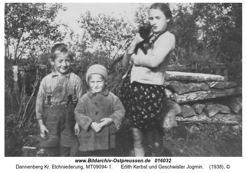 Dannenberg, Edith Kerbst und Geschwister Jogmin