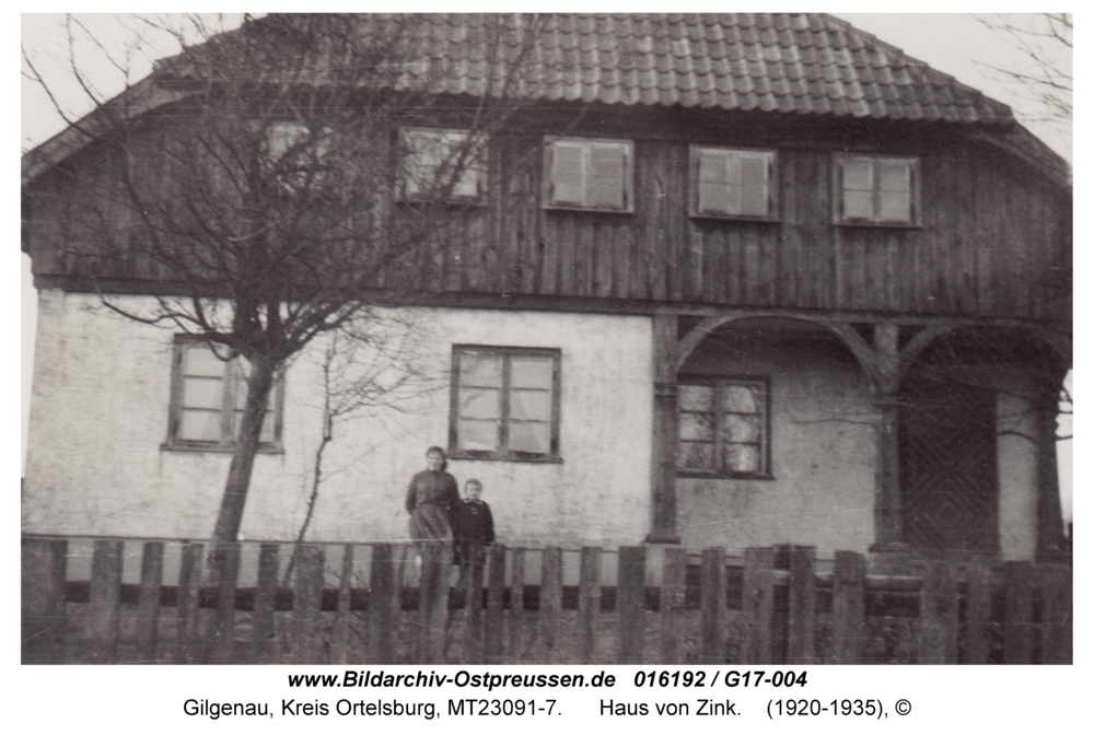 Gilgenau, Haus von Zink