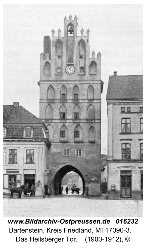 Bartenstein, Das Heilsberger Tor