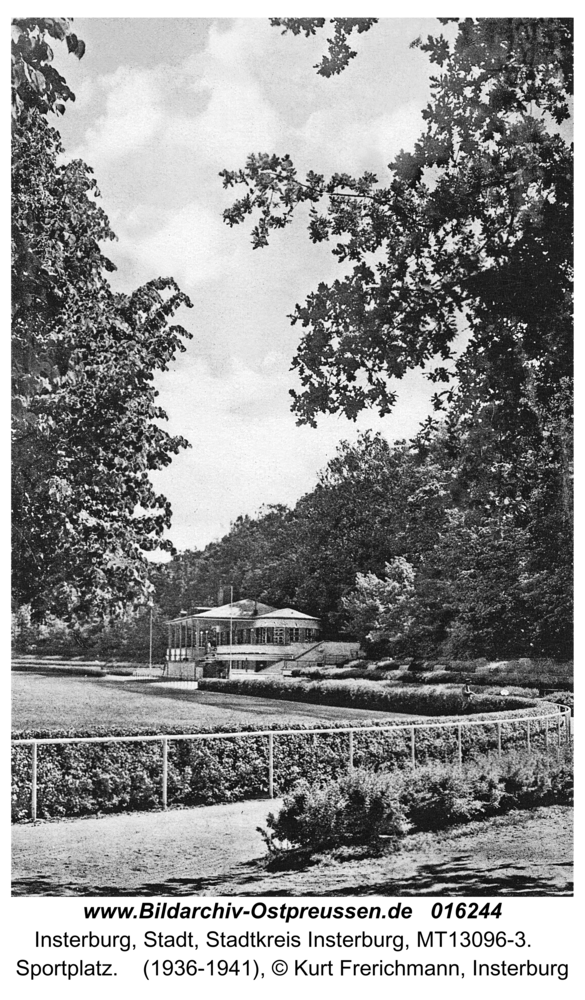 Insterburg, Sportplatz